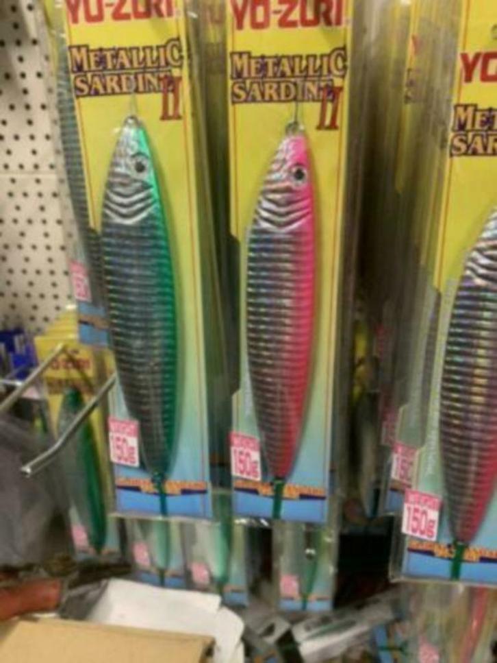 Yo - zuri metallic II pilkers, nieuw, Watersport en Boten, Hengelsport | Zeevissen, Nieuw, Overige typen, Ophalen of Verzenden