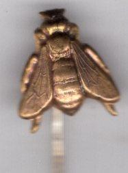 VESPA wesp koper speldje ( G_230 ), Verzamelen, Speldjes, Pins en Buttons, Zo goed als nieuw, Speldje of Pin, Transport, Verzenden