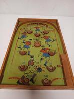 Antieke knikkerbaan flipperspel match footbal, Antiek en Kunst, Ophalen of Verzenden