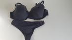 Marlies Dekkers 85C met string, Marlies Dekkers, Ophalen of Verzenden, Zwart, BH