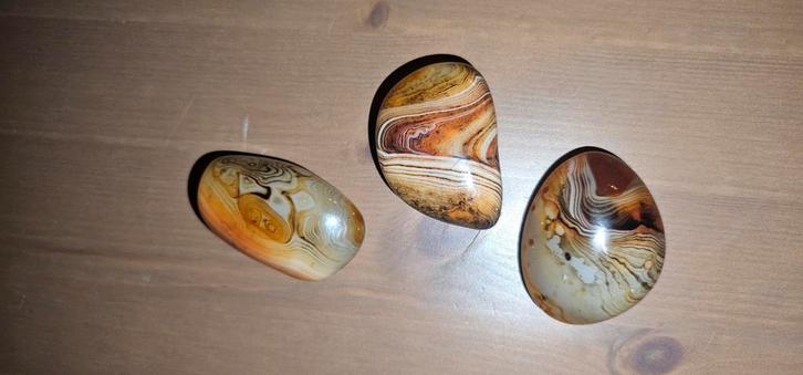 Prachtige Agaat steen, Verzamelen, Mineralen en Fossielen, Mineraal, Ophalen of Verzenden