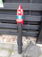 Bladblazer (rood/zwart), Gebruikt, Handgedragen, Met opvangzak, Elektrisch