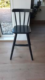 Ikea kinderstoel agam zwart, Kinderen en Baby's, Kinderstoelen, Ophalen, Gebruikt, Overige typen, Aanschuifbaar
