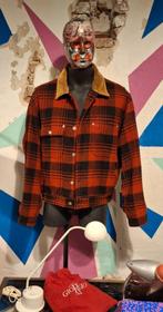 Vintage Ralph Lauren lumberjack jacket plaid wool corduroy, Maat 52/54 (L), Ophalen of Verzenden, Zo goed als nieuw, Ralph Lauren