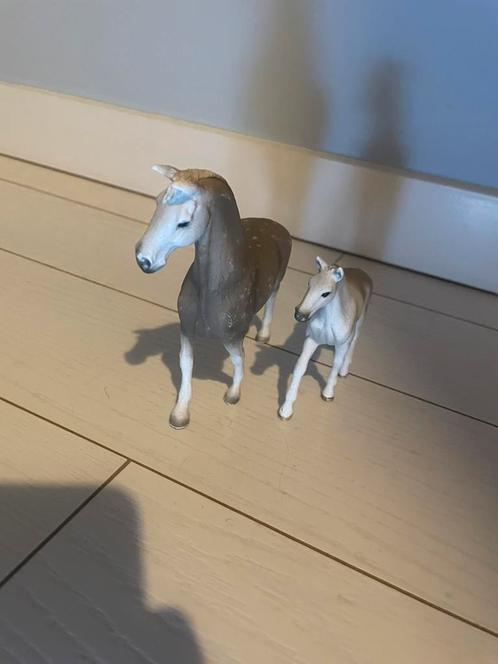 Schleich Horse Club paarden setje, Verzamelen, Dierenverzamelingen, Zo goed als nieuw, Beeldje of Figuurtje, Paard, Ophalen of Verzenden