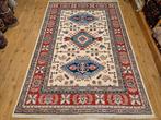 Handgeknoopt oosters tapijt kazak 273x183, Info@SlatsAntiek.nl, Crème, Gebruikt, Perzisch