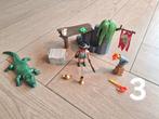 Krokodil en piraat playmobil, Ophalen of Verzenden