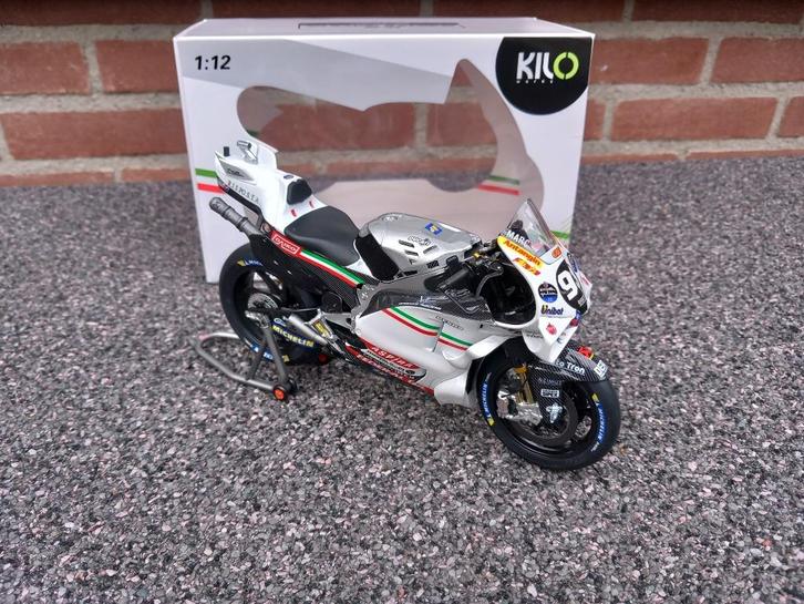 Ducati Desmosedici #93 Marc Marquez GP San Marino 2024 1/12, Hobby en Vrije tijd, Modelauto's | 1:5 tot 1:12, Nieuw, Motor, 1:9 t/m 1:12
