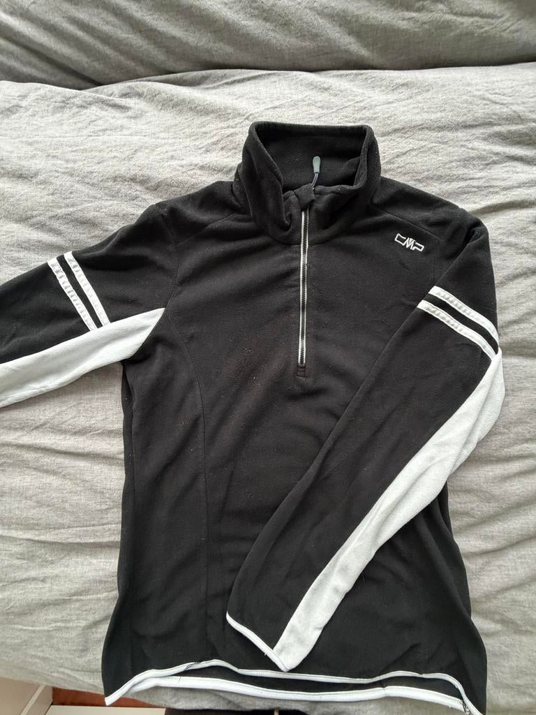 CMP skipully / Fleece Trui / Maat 176 / Zwart/Wit, Ophalen of Verzenden, Zo goed als nieuw