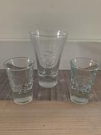 3x schrobbeler borrelglazen, Ophalen of Verzenden, Nieuw, Overige typen