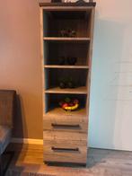 Mooie houten kast voor de woonkamer, Ophalen, Gebruikt, 50 tot 100 cm, Met lade(s)