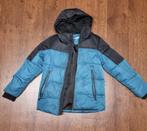 Winterjas, maat 140 jongen  Kleur blauw zwart, Ophalen of Verzenden, Zo goed als nieuw, Jongen, Jas