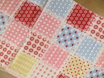 stof/blokjes/patchwork/katoen/quilts/stippen/ beschikbaar voor biedingen