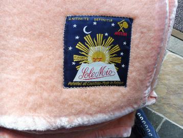 Gloednieuwe Sole Mio wollen deken 250 x 220 cm wol scheerwol beschikbaar voor biedingen