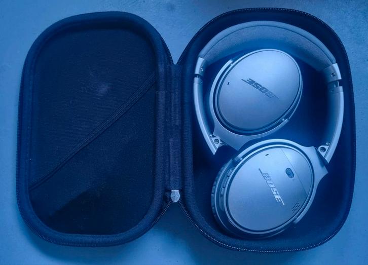 Bose Quietcomfort QC35 Zilver - Top Koptelefoon!, Audio, Tv en Foto, Koptelefoons, Gebruikt, Over oor (circumaural), Sony, Draadloos