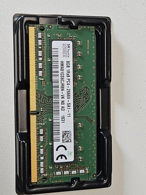 SK Hynix 8GB PC4-2666v Laptop geheugen, Computers en Software, RAM geheugen, Gebruikt, Laptop, 8 GB, DDR4, Verzenden