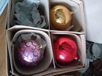 te koop 3 dikke glazen oudere kerstballen, Diversen, Kerst, Ophalen of Verzenden, Gebruikt