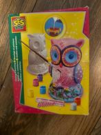 NIEUW! SES Gips Gieten Uil + Unicorn (gratis), Kinderen en Baby's, Ophalen of Verzenden, Zo goed als nieuw, Knutselen