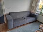 Montel driezitsbank,  antraciet grijs in goede staat, Huis en Inrichting, Banken | Bankstellen, Ophalen, Gebruikt, Driepersoons