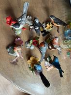 Porseleinen vogel beeldjes Franklin Mint 1986, Ophalen of Verzenden, Gebruikt, Dier