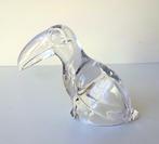 Glazen vogel toekan helder doorzichtig Villeroy & Boch 3019-, Antiek en Kunst, Ophalen of Verzenden