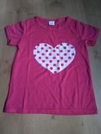 Roze hartjes T-shirt maat 98, Ophalen of Verzenden, Nieuw, Meisje, Shirt of Longsleeve