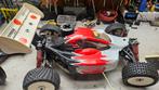 Te koop mooie protech racing, Gebruikt, Auto offroad, Ophalen of Verzenden, Schaal 1:8
