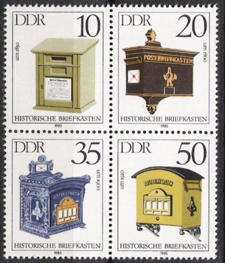 DDR Michel 2924/2927, Postfris., Postzegels en Munten, Postzegels | Europa | Duitsland, Postfris, DDR, Verzenden