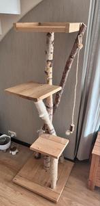 Bieden maar: Mooie Houten Krabpaal, Dieren en Toebehoren, Ophalen, Zo goed als nieuw, Krabpaal