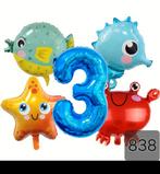 Zee vis ballonnen set, Ophalen of Verzenden, Nieuw, Versiering, Verjaardag