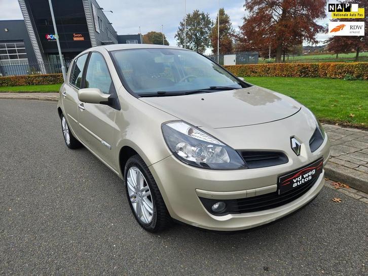 Renault Clio 2.0-16V Initiale automaat 84590km nap leer airc, Auto's, Renault, Bedrijf, Te koop, Clio, ABS, Airbags, Airconditioning