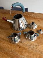 Alessi fluitketel met suikerpot en melkkan, Huis en Inrichting, Keuken | Keukenbenodigdheden, Ophalen of Verzenden, Gebruikt
