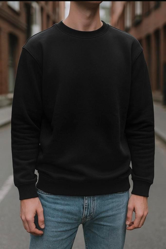 Zwarte Urban Classics Sweater – Maat L, Kleding | Heren, Truien en Vesten, Zo goed als nieuw, Maat 52/54 (L), Zwart, Ophalen of Verzenden