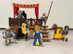 Playmobil Super 4 Koningstribune 6695 + heer Ulf & Leonora, Ophalen, Zo goed als nieuw