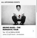 Bruno Mars Staanplaatsen, Tickets en Kaartjes, Twee personen, Juli