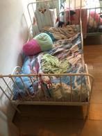 Kinderbed - uitschuifbaar ikea minnen wit, Kinderen en Baby's, Kinderkamer | Bedden, Ophalen, Gebruikt, 70 tot 85 cm, Lattenbodem