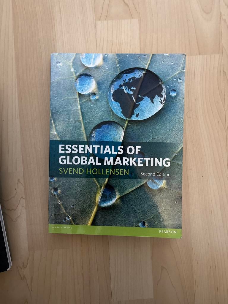 Essentials of Global Marketing - Svend Hollensen, Ophalen of Verzenden, Zo goed als nieuw, Economie en Marketing