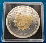 Inhuldiging van Koning Willem Alexander en Máxima - 2013, Postzegels en Munten, Penningen en Medailles, Verzenden, Overige materialen