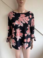 Studio Anneloes travelstof top maat S zwart koraal prinr, Studio Anneloes, Zwart, Ophalen of Verzenden, Zo goed als nieuw