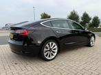 Tesla Model 3 75 kWh Long Range AWD zeer netjes, Auto's, Automaat, 27 €/maand, 1831 kg, Zwart
