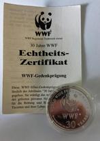 30 jaar Wereld Natuur Fonds. Zilveren munt, Panda, 1993, Ophalen of Verzenden, Zilver, Buitenland