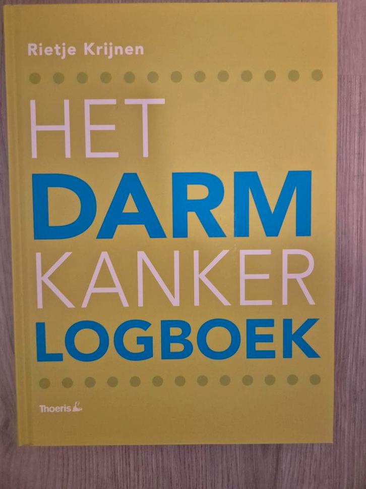 Het Darmkanker Logboek - Rietje Krijnen, Boeken, Gezondheid, Dieet en Voeding, Gelezen, Ziekte en Allergie, Ophalen of Verzenden