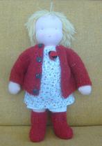 Antroposofische pop ca. 36 cm, handgemaakt, incl. kleding, Ophalen of Verzenden, Nieuw, Overige typen