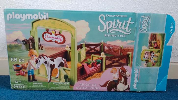 playmobil Spirit set met Abigail en Boomerang, Kinderen en Baby's, Speelgoed | Playmobil, Gebruikt, Ophalen