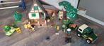 Playmobil boswachter huis met jeep., Ophalen of Verzenden, Zo goed als nieuw