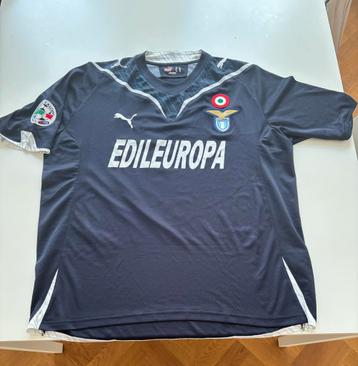 Lazio uit Shirt 2009/10 XL met alle sponsoren en badges beschikbaar voor biedingen