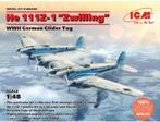 1/48 ICM HE-111Z Zwilling (factory sealed), Hobby en Vrije tijd, Overige merken, Verzenden, Zo goed als nieuw, Groter dan 1:72