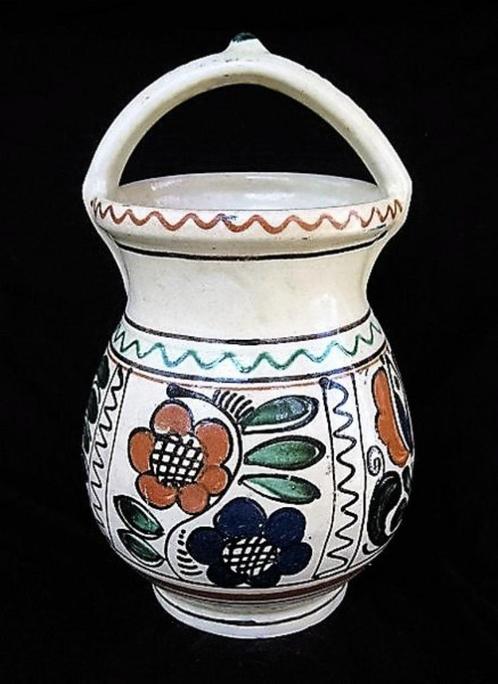 Korond Polychroom Hengselpot 1984, Huis en Inrichting, Woonaccessoires | Overige, Zo goed als nieuw, Ophalen