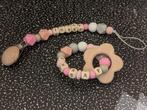 Speenkoord en/of bijtring baby gepersonaliseerd (nieuw), Ophalen of Verzenden, Nieuw