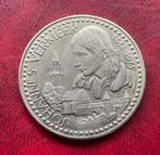 2 1/2 ecu 1995 Nederland Vermeer 25 gr. D. 40 mm unc, Postzegels en Munten, Penningen en Medailles, Ophalen of Verzenden, Overige materialen